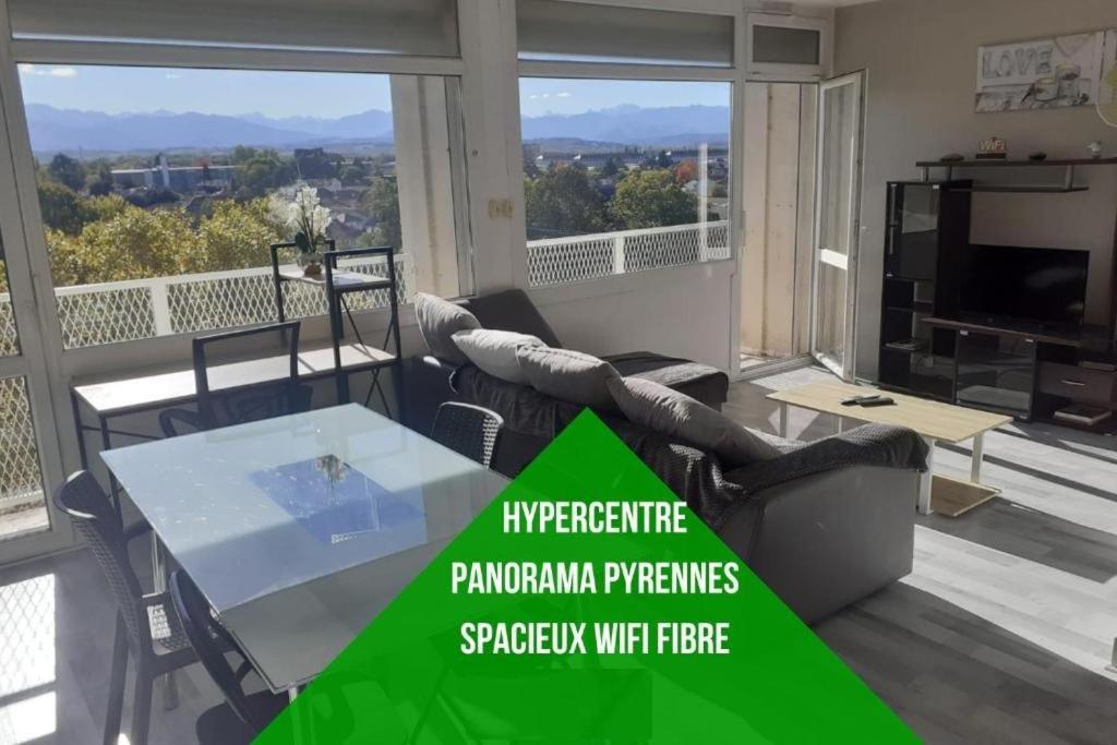 Cap Sud - 53m2- Vue Pyrenees- Hypercentre-wifi Fibre -nouvelle Literie Apartment *